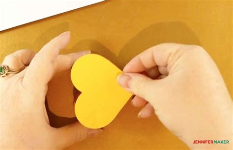 Make A Pop Up Heart Rainbow Card Jennifer Maker