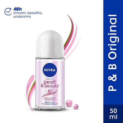 NIVEA Pearl Beauty Deodorant Roll On Buy NIVEA Pearl Beauty