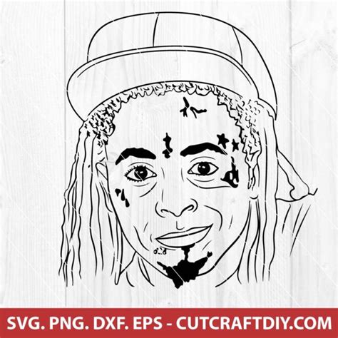 Lil Wayne Svg Lil Wayne Hip Hop Svg Lil Wayne Clipart She Will