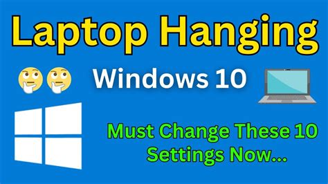 How To Solve Laptop Hanging Problem Windows Laptop Hang Problem