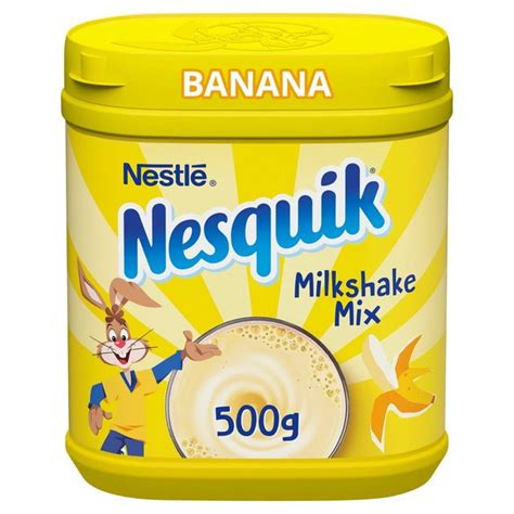 Nesquik Banana Flavour 500g Imported From United Kingdom By Sentogo