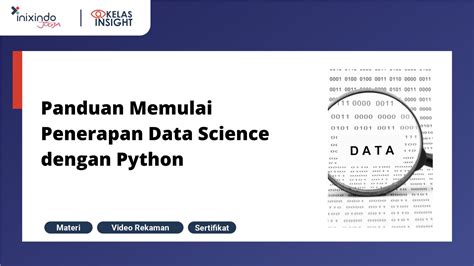 Webinar Panduan Memulai Penerapan Data Science Dengan Python Inixindo