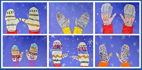 Fun Art Idea For Winter Winter Art Lesson Kids Art Projects