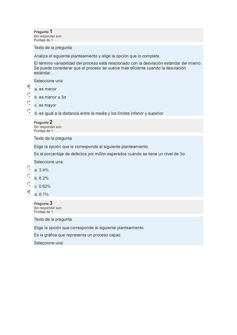 Admin Istracion De Operaciones V Pregunta Sin Responder A N