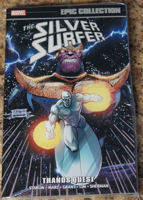 Silver Surfer Epic Collection Vol Thanos Quest Marvel Tpb Paperback