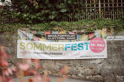 Sommerfest Am Pfarrhof KulturRaum Klettgau 2022