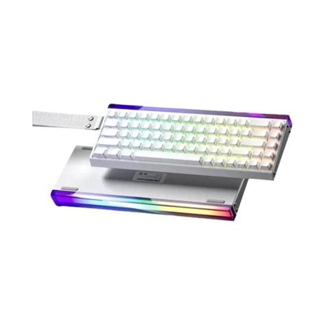 Teclado Mecânico Para Jogos Fio RGB AULA HERO HE Magnético Hot Swap Esports Acessórios De