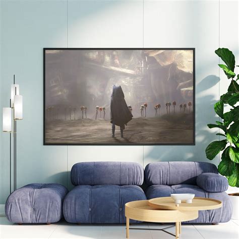 The Clone Wars Ahsoka Tano Victory And Death Poster Srarwars Canvas