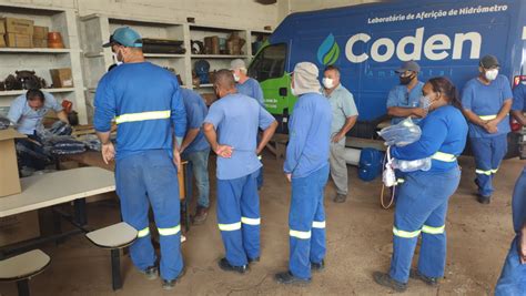 Coden Ambiental Entrega Uniformes Para Funcion Rios Dos Setores