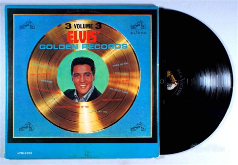 Elvis Presley Golden Records Volume 3 1963 Vinyl LP Best Of