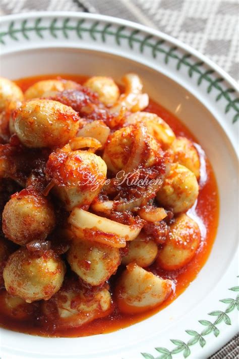 Sambal Tumis Telur Burung Puyuh Yang Sedap Azie Kitchen