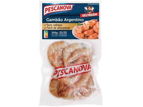 Gambão Fácil Descascar 21 25 300g PESCANOVA Nutripédia