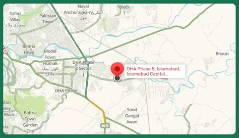 DHA Phase 5 Islamabad Location Latest News Prices 2024