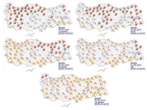 Hafta Sonu Hava Durumuna Dikkat Meteoroloji Den Hava Durumu