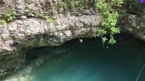 Yucat N Familia Descubre Cenote En Su Patio Quer An Hacer Una Alberca