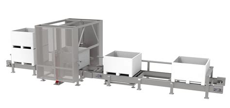 Automated Bin De Stack Weigh And Re Stack Systems Gwi