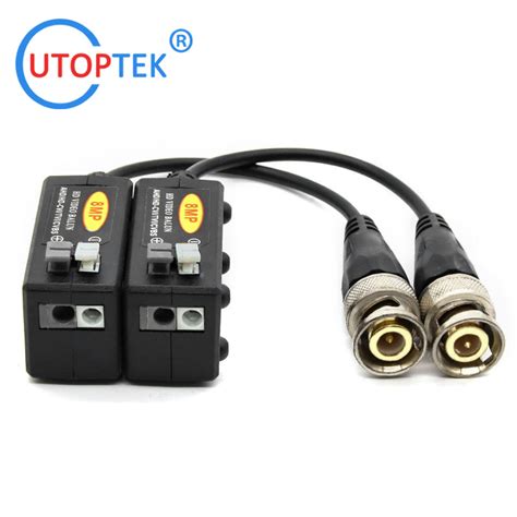 Passive Active Hd Video Balun Power Mp Price Audio Balun For Cctv