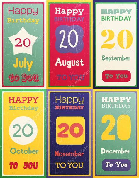 Greeting Happy Birthday Card Stock Vector By Aleabievsasha