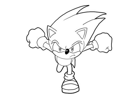 29+ Dark Super Sonic Coloring Pages | AilynAdetola