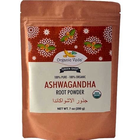 ORGANIC ASHWAGANDHA ROOT POWDER Organic Gluten Free And Vegan