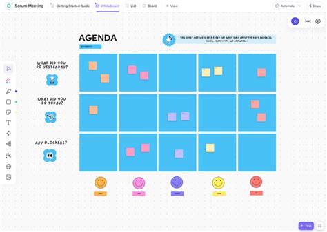 Scrum Of Scrum Meeting Template