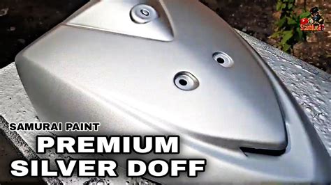 Warna Premium Silver Doff Kode Ps Samurai Paint Youtube