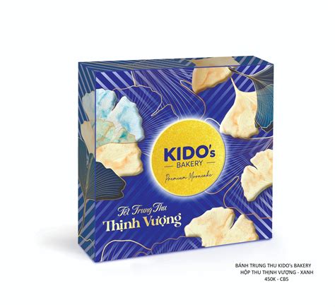 Bánh Trung Thu Kinh Đô Hộp Bánh Trung Thu KIDO THU THỊNH VƯỢNG XANH