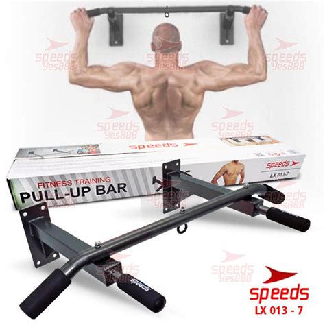 Jual SPEEDS Pull Up Bar Iron GYM Chin Up Bar Door Pull Up Alat