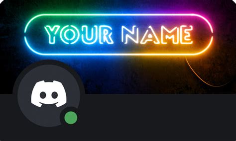 Neon Discord Profile Banner Woodpunchs Graphics Shop