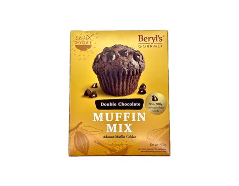 Beryl S Gourmet Double Chocolate Muffin Mix Myaeon2go