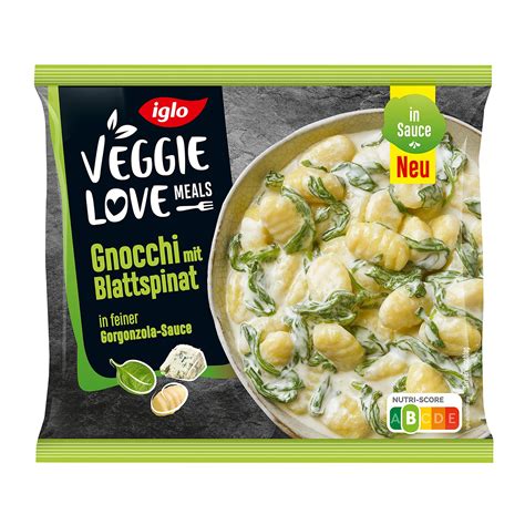 Iglo Veggie Love Meals Gnocchi Mit Blattspinat Billa Online Shop