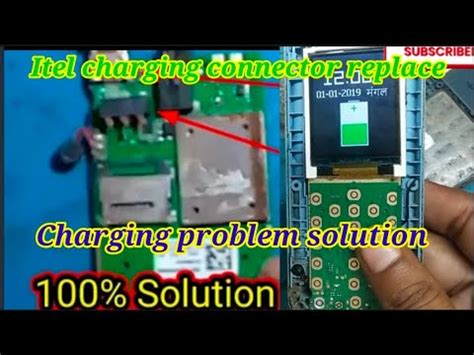 Itel Keypad Mobile Charging Connector Replace ITel Keypad Mobile