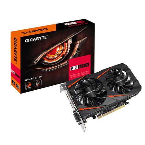 Gigabyte Radeon RX 550 Gaming OC 2G