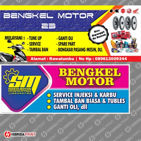 Design Dan Cetak Banner Spanduk Bengkel Motor 7740 | The Best Porn Website