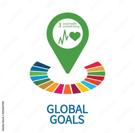 Good Health And Well Being Icon Goal 3 Out Of 17 Sustainable