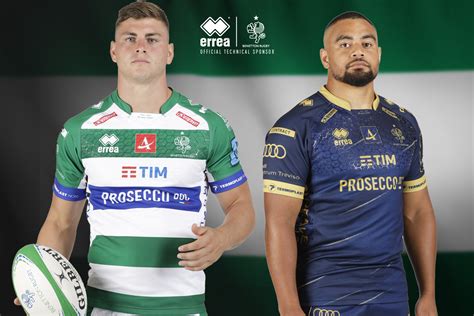 Benetton Rugby Erre Sport Firma I Nuovi Kit Gara Per La Stagione