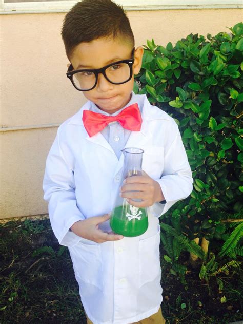 Pin By Rian Dillard On Costumes Kids Costumes Scientist Costume Boy