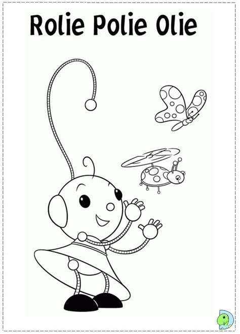 Rolie Polie Olie Coloring Page