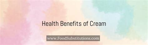 Cream Substitute - Replacements And Alternatives - Food Substitutions