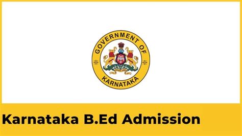 Karnataka Bed Admission 2024 Application Form Out