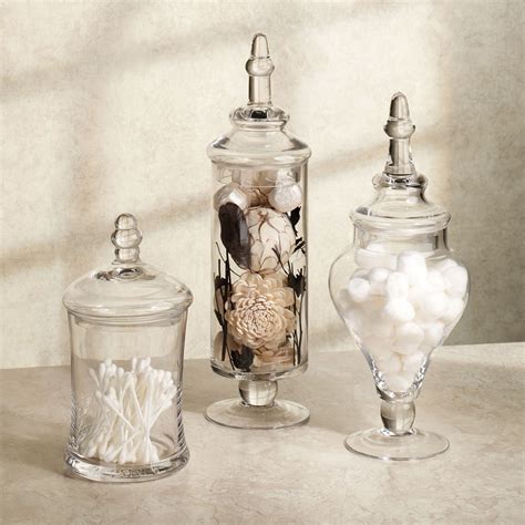 Aris Glass Apothecary Jar Set