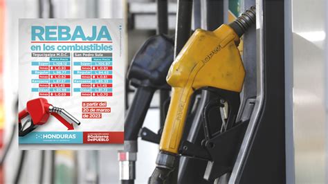 Precio Del Combustible En Honduras Vigente Desde El 20 Hasta El 26 De Marzo