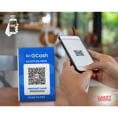 QR Code Standee Gcash Maya Banks Shopee Philippines