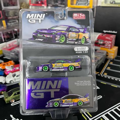 Jual Mini Gt Nissan Silvia S15 Formula Drift Lbwk Liberty Walk Purple