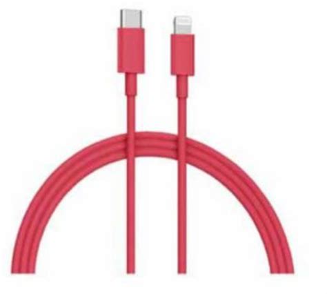 Ripley CABLE DE IPHONE Y IPAD USB C A LIGHTNING CERTIFICADO POR APPLE RED