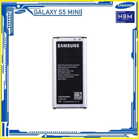 ORIGINAL Samsung Galaxy S5 Mini Original Battery Model EB BG800BBE