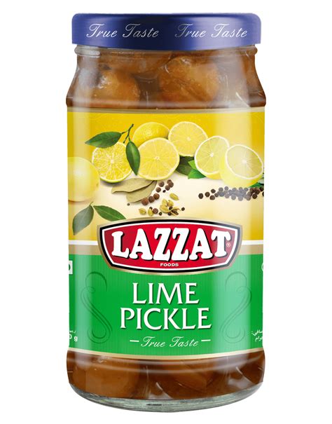 Lime Pickle Lazzat Foods True Taste