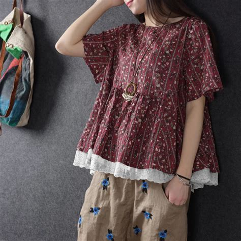 2019 Summer Zanzea Women Retro Floral Printed Beach Party Blouse Casual