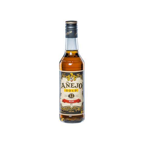 Añejo Gold Rum 350ml Gold Quality Award 2022 From Monde Selection