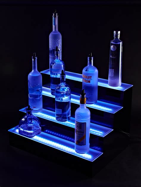 Led Liquor Shelves Display Wall Mount Liquor Shelves Tier Liquor